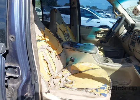 2002 Ford Expedition Eddie Bauer из США, поврежденный, VIN 1FMEU17L22LA31831